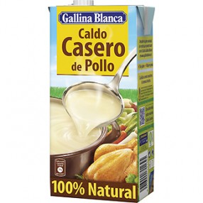 GALLINA BLANCA caldo de pollo envase 1 L